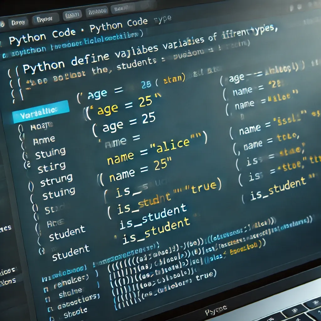 Variables in Python